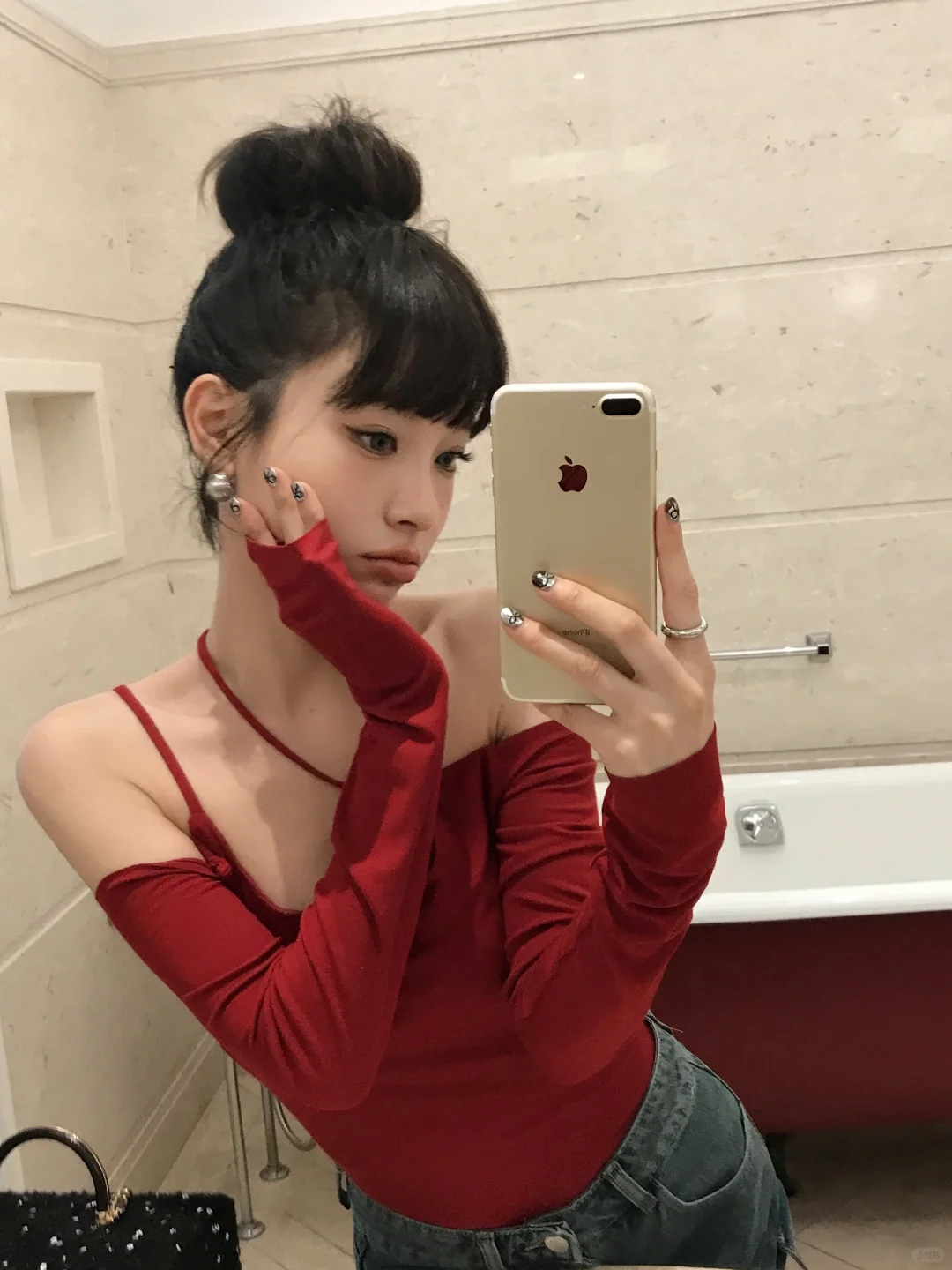 虽然冷，但是很漂亮啊🔴