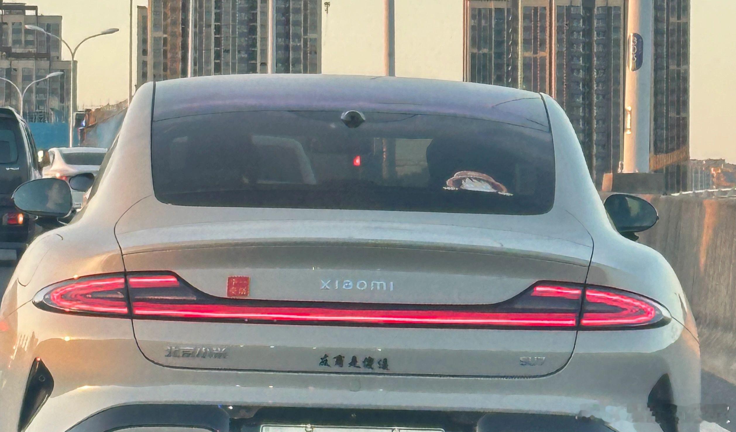 虽然是雨田君的经典话术，但是吧...贴在车尾，合适吗？#大v聊车# ​​​