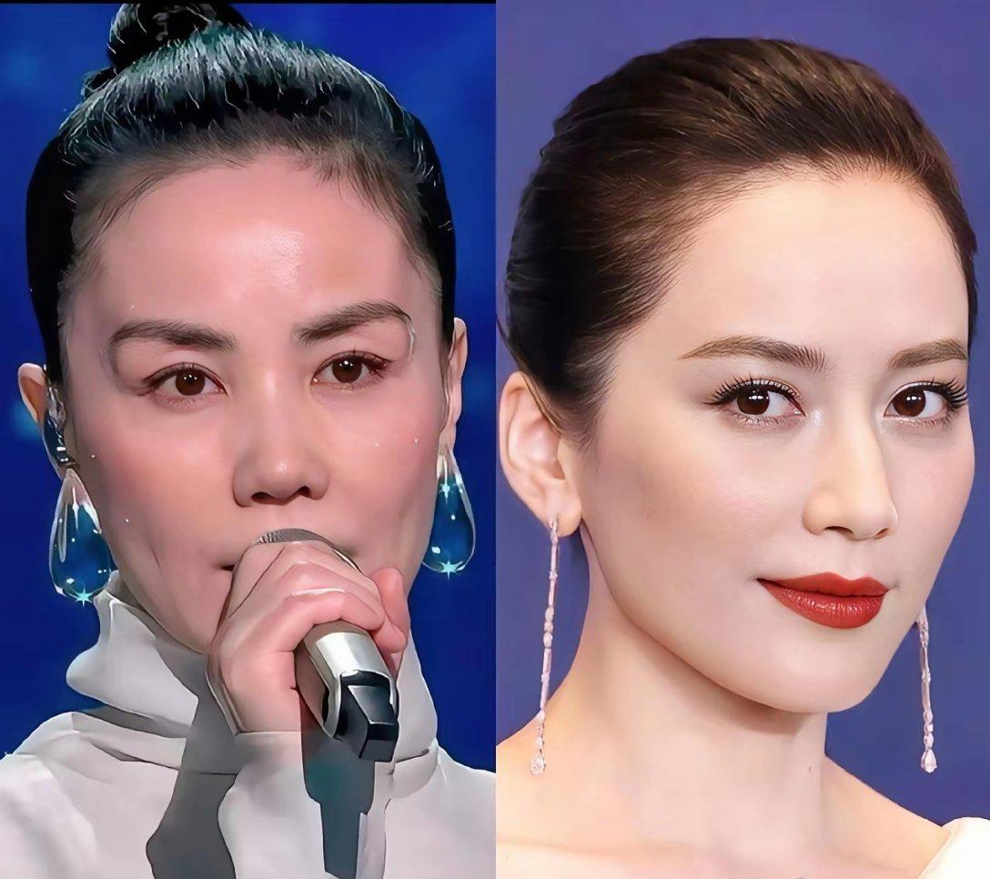 王菲俞飞鸿聚餐，

这俩凑一块儿是真养眼啊！

这两人往那一坐，不用说话，

气