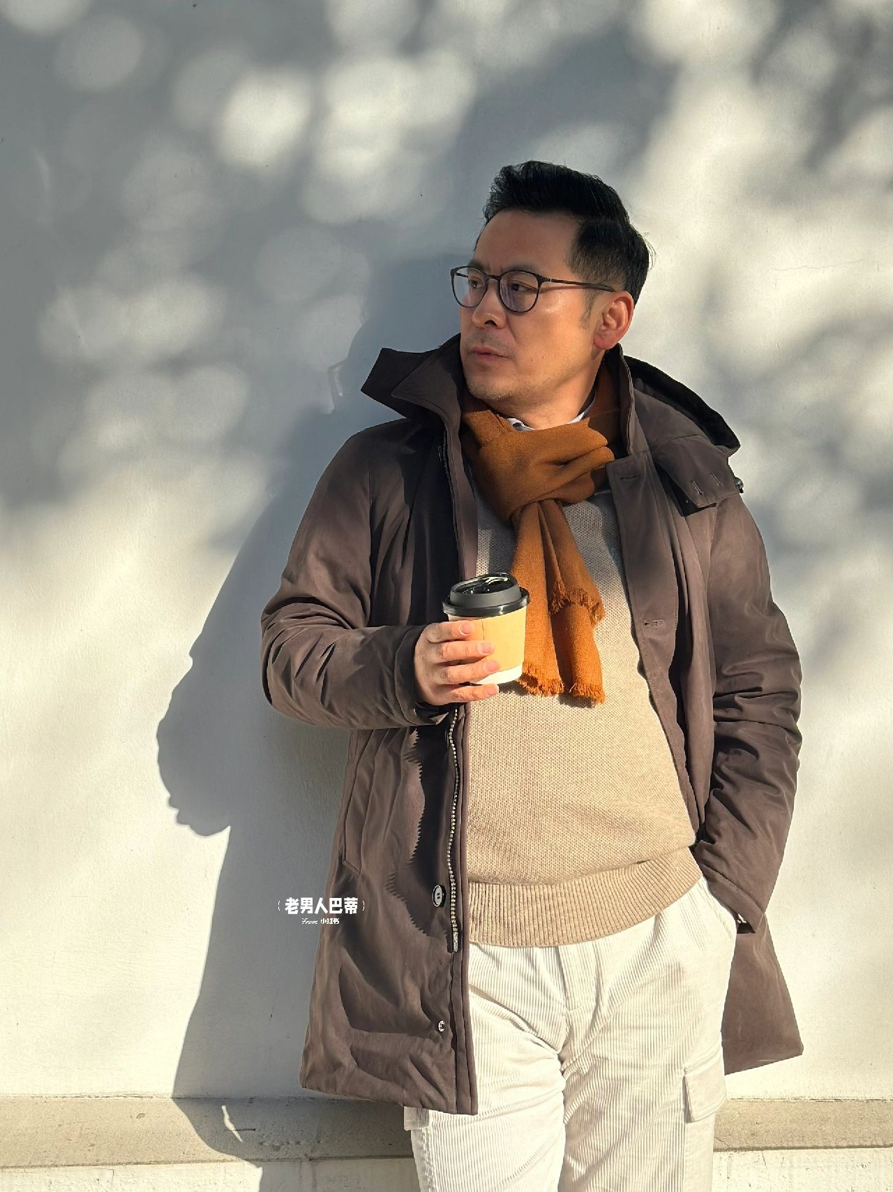 OOTD I天冷了可以穿新买的羽绒服了