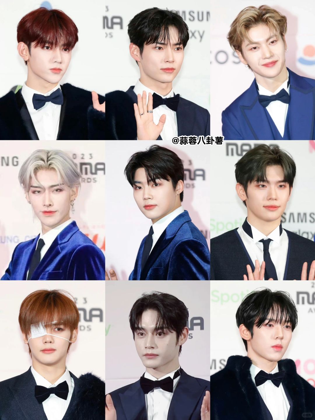 Kpop四五六代男团红毯图比美②