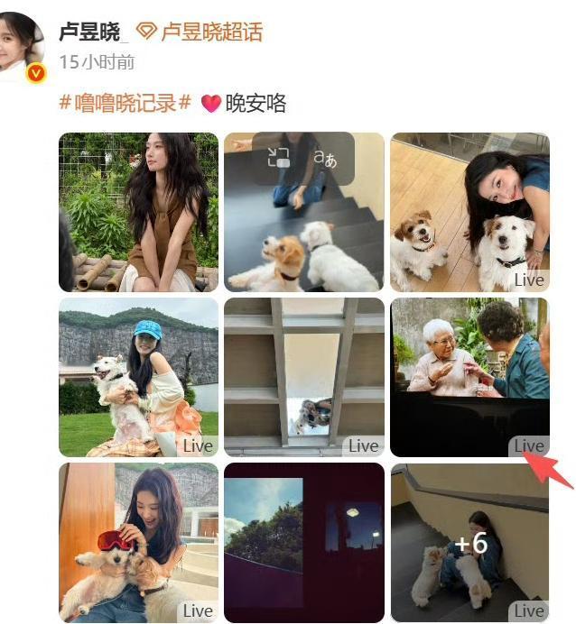相信大家应该都有在看电影时看到喜欢的片段，拍照分享的习惯，女演员卢昱晓因为在观看