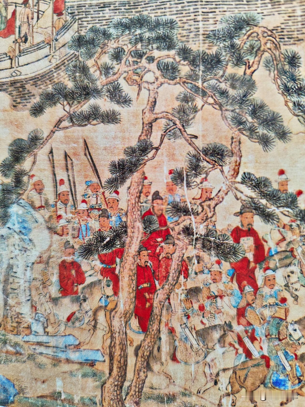洪武六年，李文忠巡边山西，遣麾下将领率步骑在“岢岚三角村之战”活捉了故元“武平章