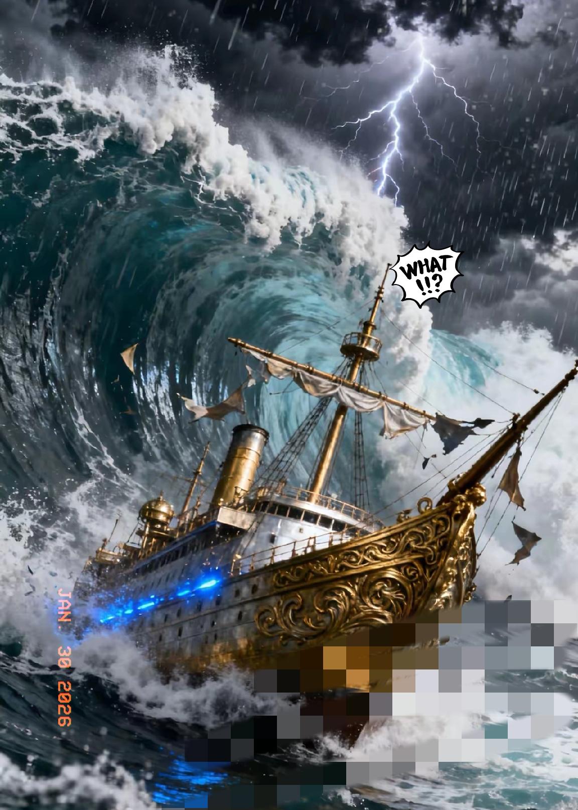 昨晚，真是暴风骤雨的一夜。
黄金下跌 8.2%，市值蒸发近3万亿美元。
白银暴跌