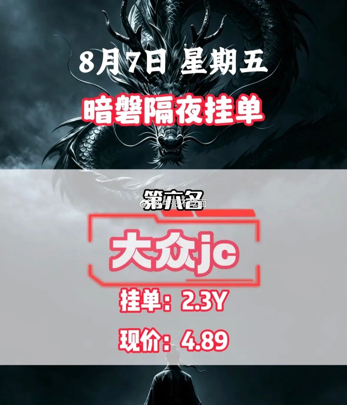 8月7日周五暗盘隔夜挂单排行榜，东山精密现价187.68，挂单25.9亿 
