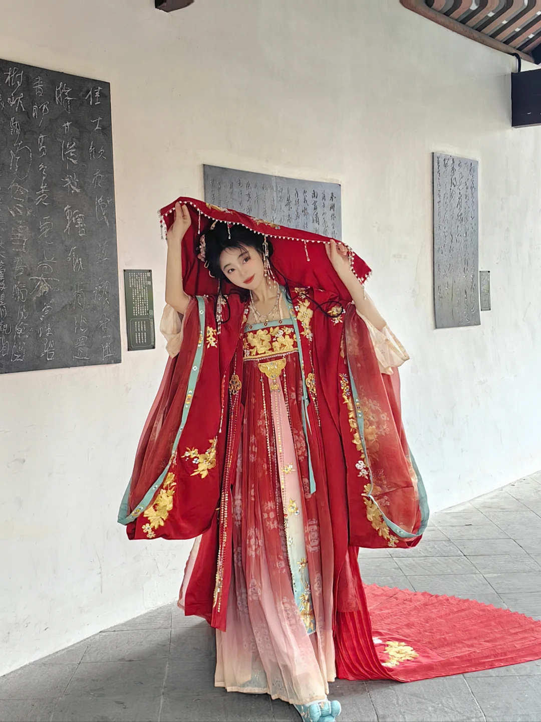 阿巴阿巴！汉服婚服真的好华美！