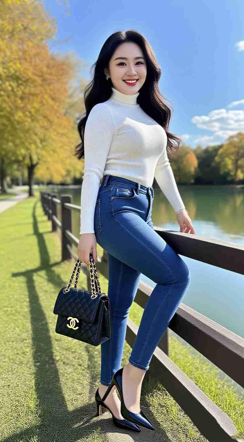 我的今日状态：😁轻松愉快
我这里的天气：☀️晴天
《晴湖》
 
晴光铺作练，树