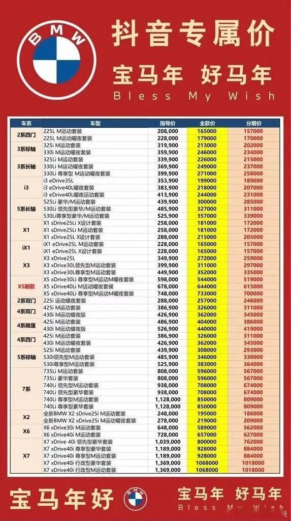 宝马7系降价约27万降了这么多吗 