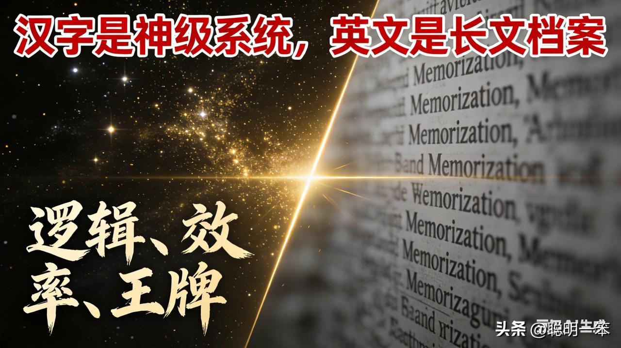 捧英语踩理化是“内鬼”？汉语的降维打击，早被低估了

 
【开篇破题：被遗忘的“