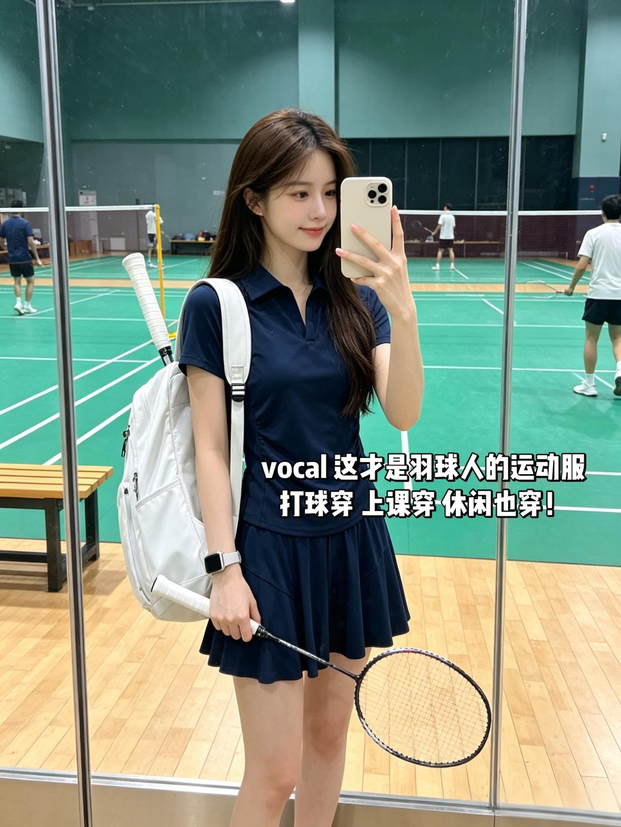 vocal 这才是羽球人的运动服
打球穿 上课穿 休闲也穿！