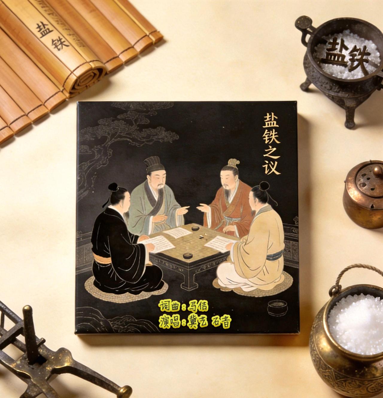歌曲《盐铁之议》（流行版）盐铁之议热门话题 抖音热歌推荐🔥 热门音乐🔥