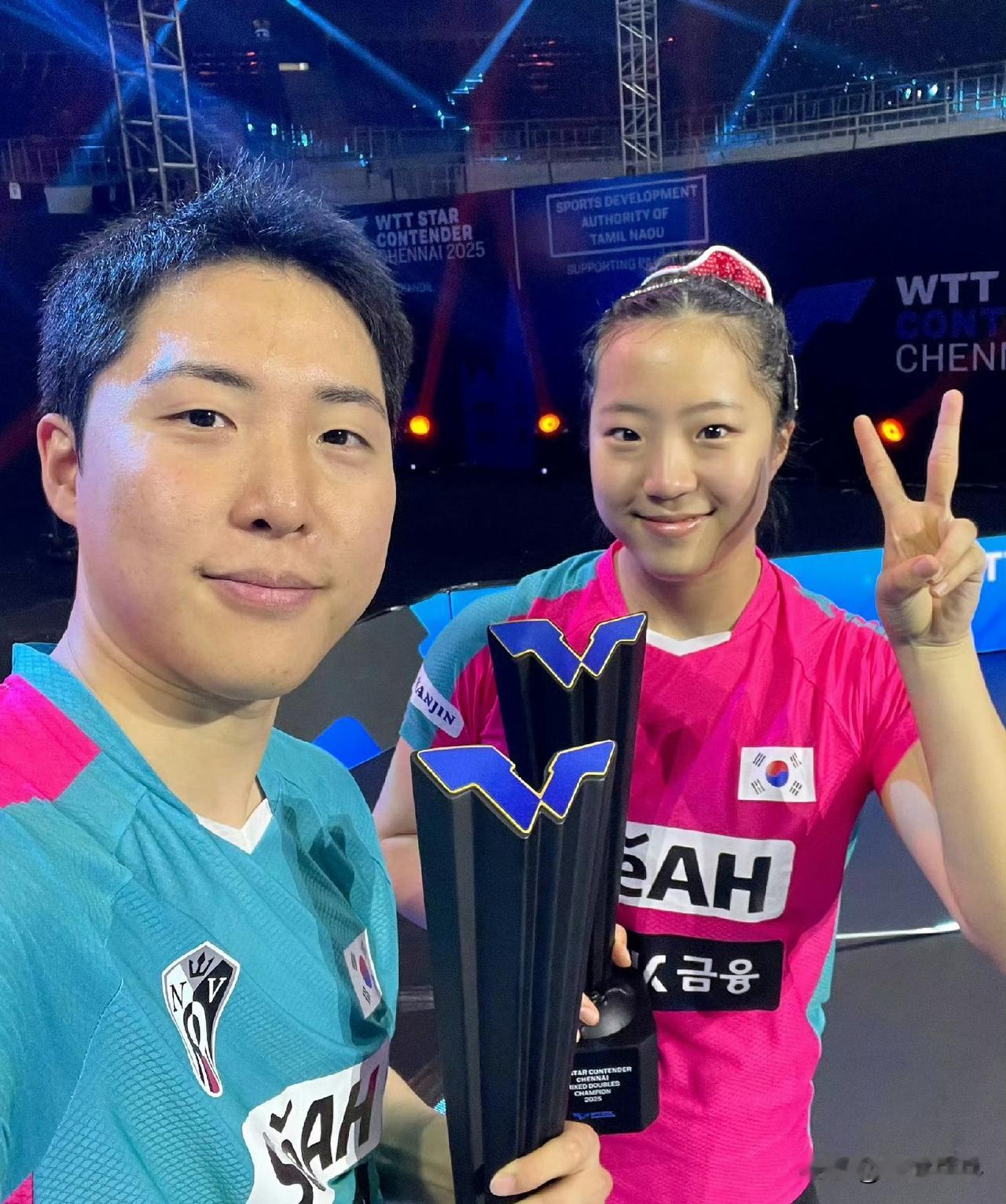 2026年WTT赛事混双冠军（不包含支线赛）
【1月】
wtt多哈球星赛🏆黄镇
