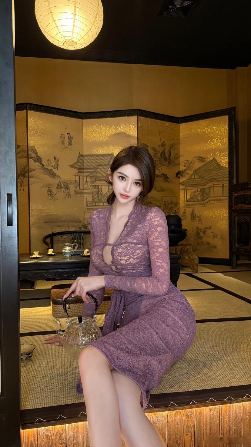 紫色更有韵味。 ​​​
