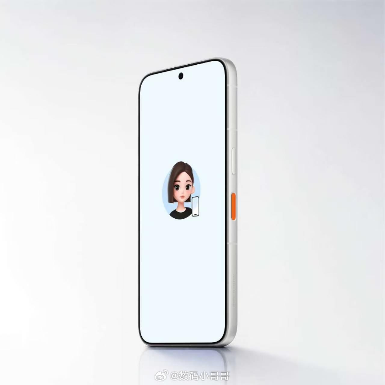 努比亚NaviXUltra外观 很精致，也很有辨识度。橙色的AI按键是点睛之笔，