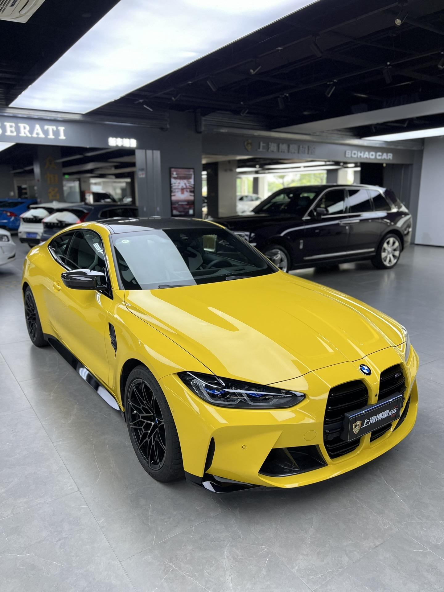限量宝马M4雷霆四驱。展厅新到24年 500公里S58机皇M4雷霆 大...