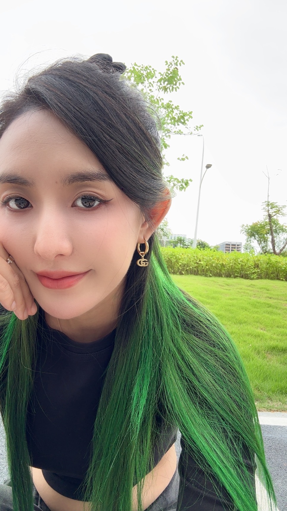 头发绿还是草地绿[doge] ​​​