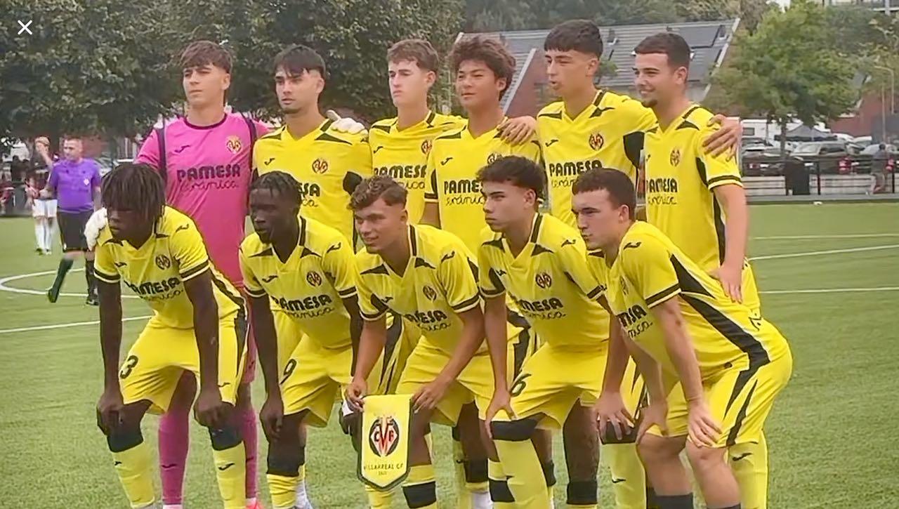 荷兰VV MAASTRICHT CUP第二场，刘凯源代表比利亚雷亚尔U19B出战