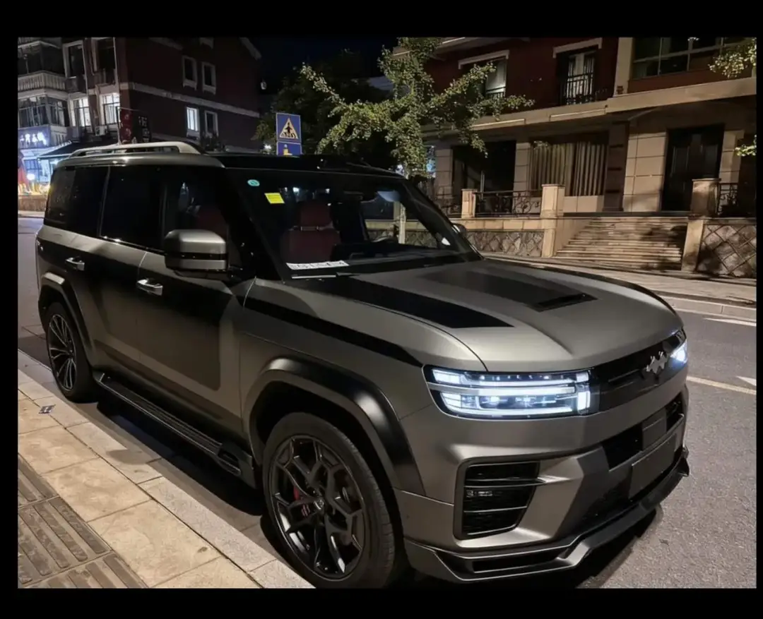 如今方程豹的销量让他成为街车，太帅了