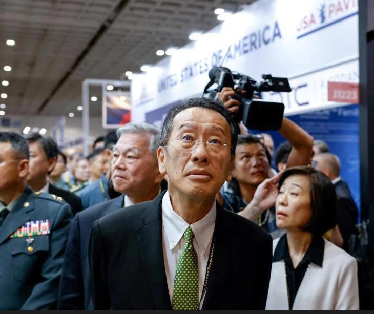 台“国防部长”顾立雄发布声明，针对特朗普宣布5月访华，台湾省所谓“国防部长”顾立