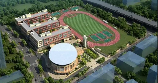 今年7月竣工！枣山路中学项目进入装饰装修阶段