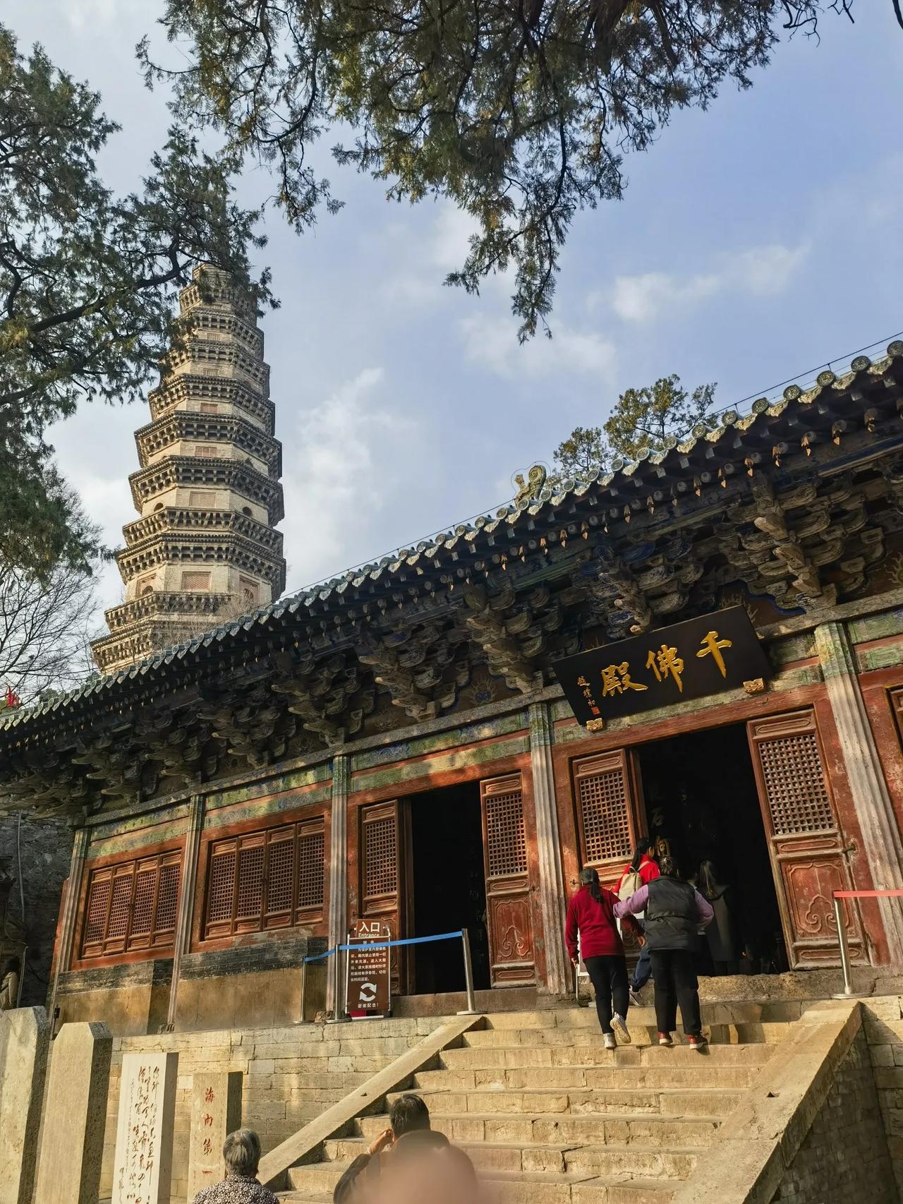 古寺庙建筑随手拍灵岩寺