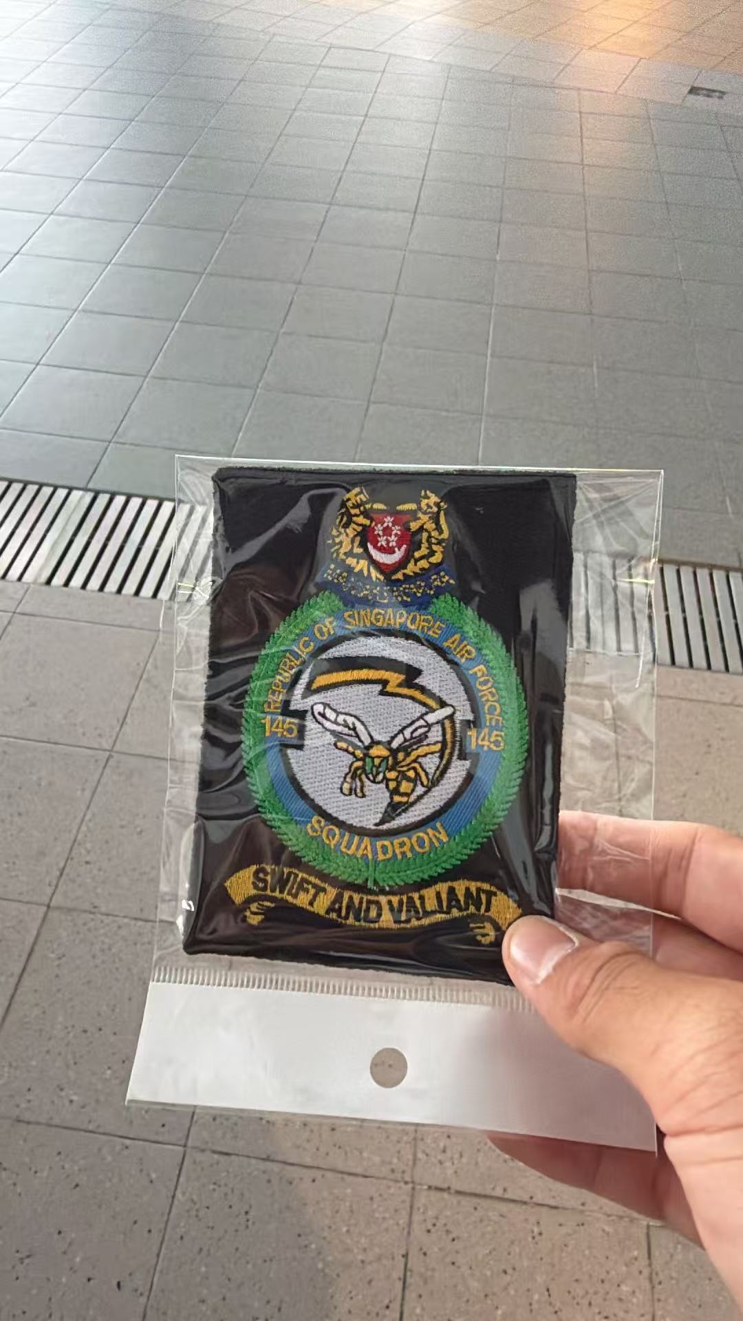 终于有了145SQN的章了 