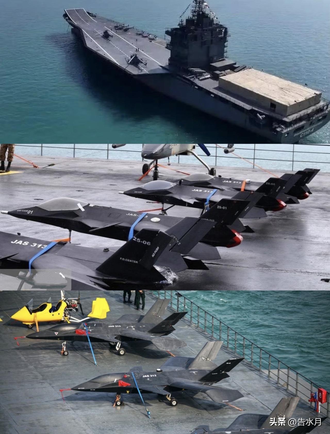 其实我挺想看看伊朗用商船搓的那个民船航母是啥水平的，结果直接用都没用就被干沉了…