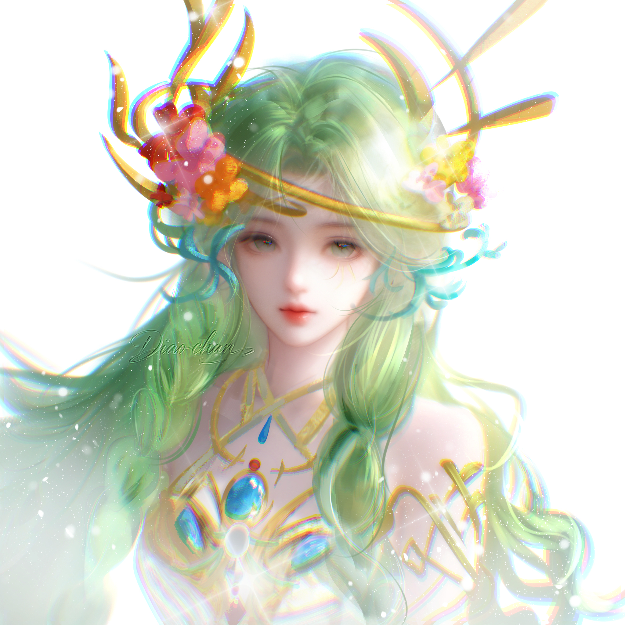 馥梦繁花一周年快乐（迟到了）🉑上头🉑打水印练习🈲二改🈲ai王者荣耀王者荣