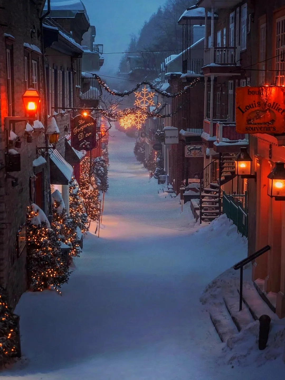 加拿大魁北克❄️一不小心穿越进童话世界