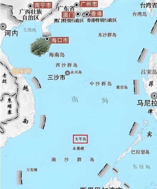 咱们在南海怎么就老是“有劲使不出”？不是咱不敢干，是老天爷给的地盘实在太寒碜！巴