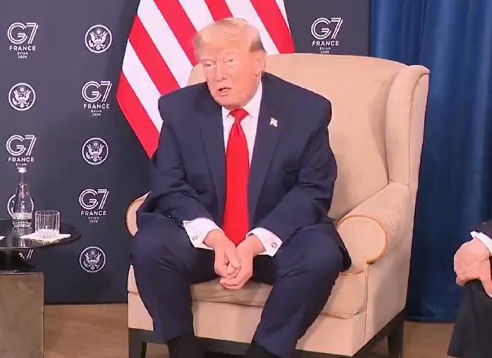【G7 峰会特朗普罕见批评以色列“太过分”】

当地时间6月16日，正在法国埃维