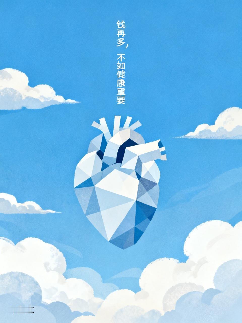 “钱再多，不如健康重要”，这话太对了。健康就像大厦的基石，没了它，财富、地位啥的