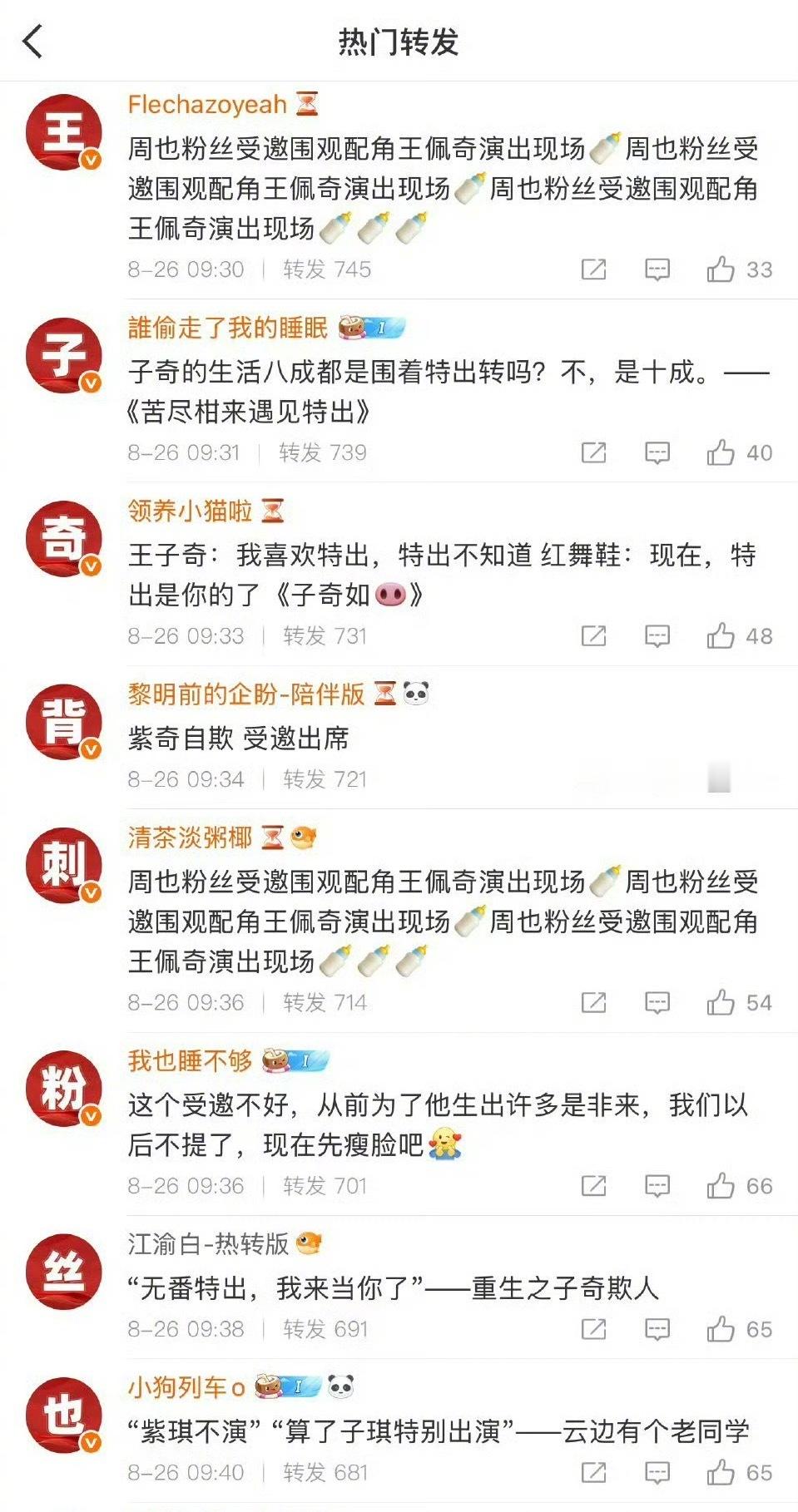 王子奇确定出演《红舞鞋》 ，周也粉丝这边在排字。红舞鞋 ​​​