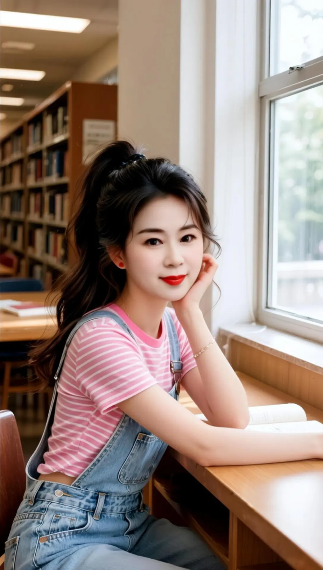 AI校园甜妹写真 ai创作