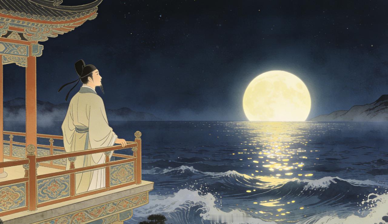 张若虚这个人，在史书上着墨不多，只知道他做过兖州的兵曹。他的诗文也散佚颇多，流传