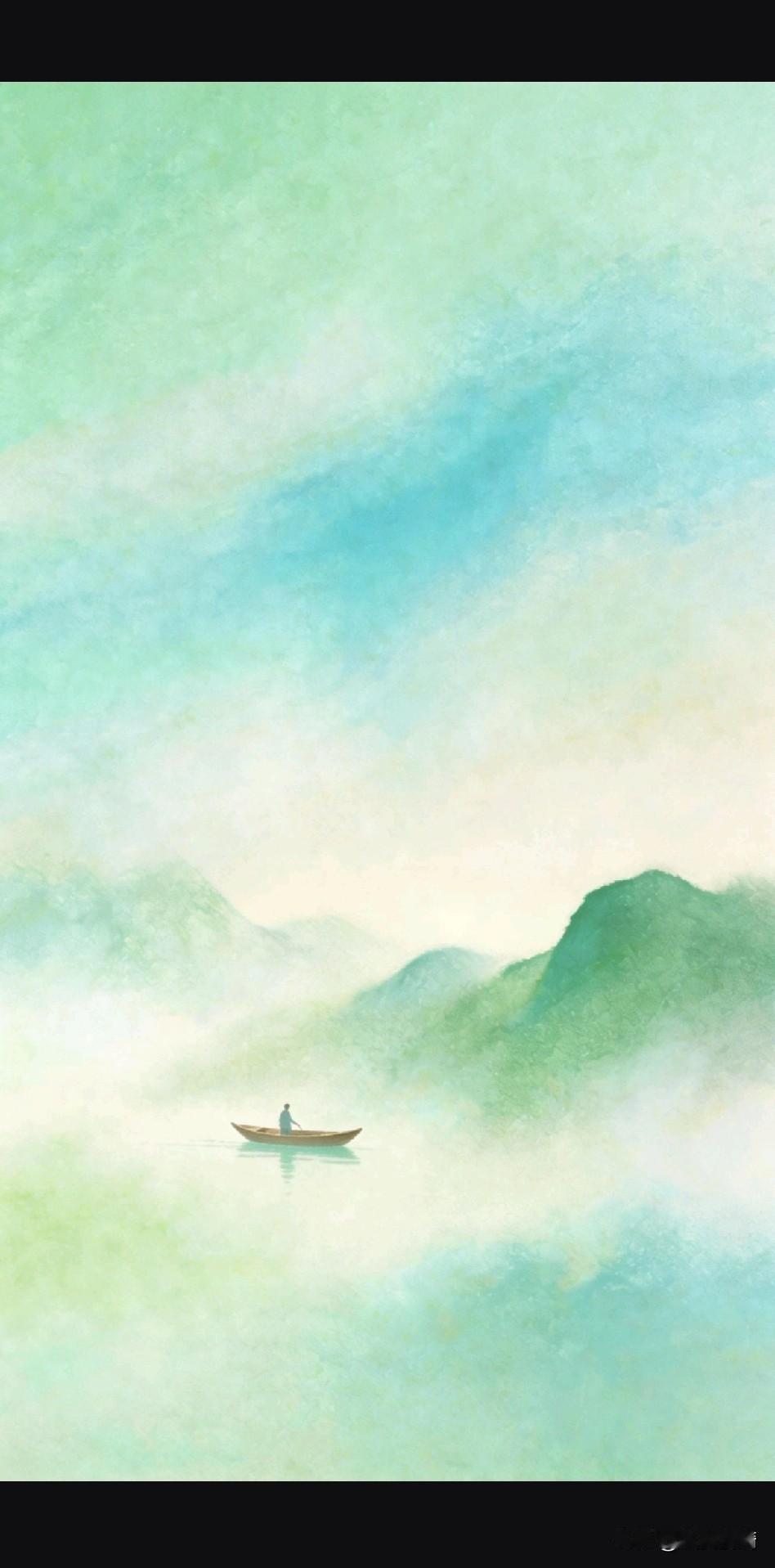 《虚舟赋》

云山自起灭，溪月本无痕。
宠辱谁为主？去留天有门。
藏舟于深壑，夜