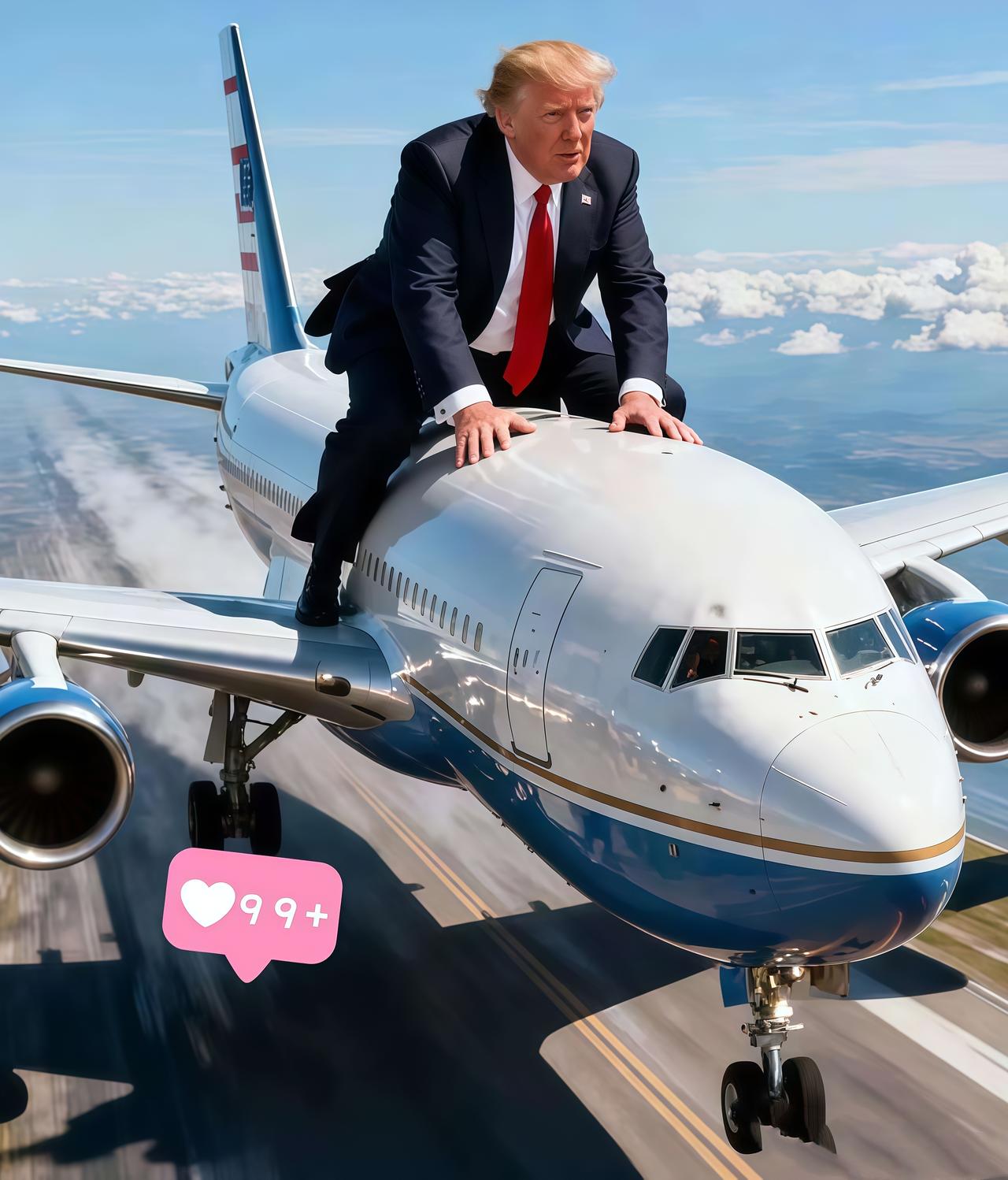 快报！快报！

美国总统今天突然宣布：

10 月 30 日，美国总统特朗普通过