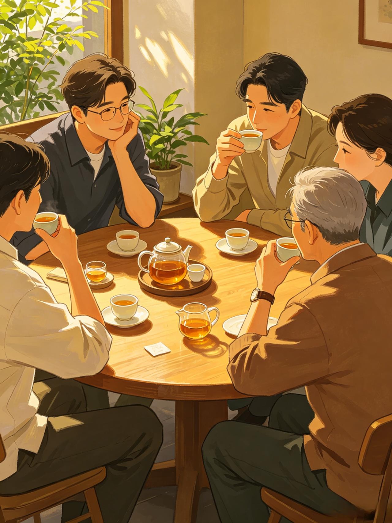 偶然参与一场“真心话茶局”，没有繁复流程，没有刻意的排场，只几个人寻一处安静角落