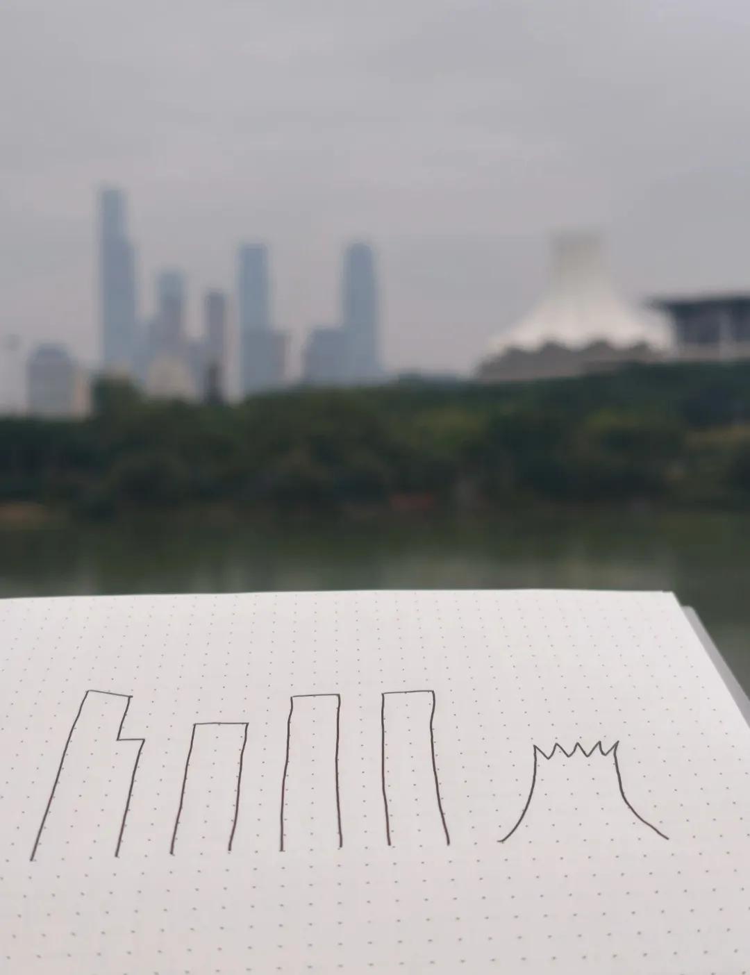 天气不好，丑术生决定出门写生，审丑积累中，
准备给自己起个艺名-梵低。[笑哭]