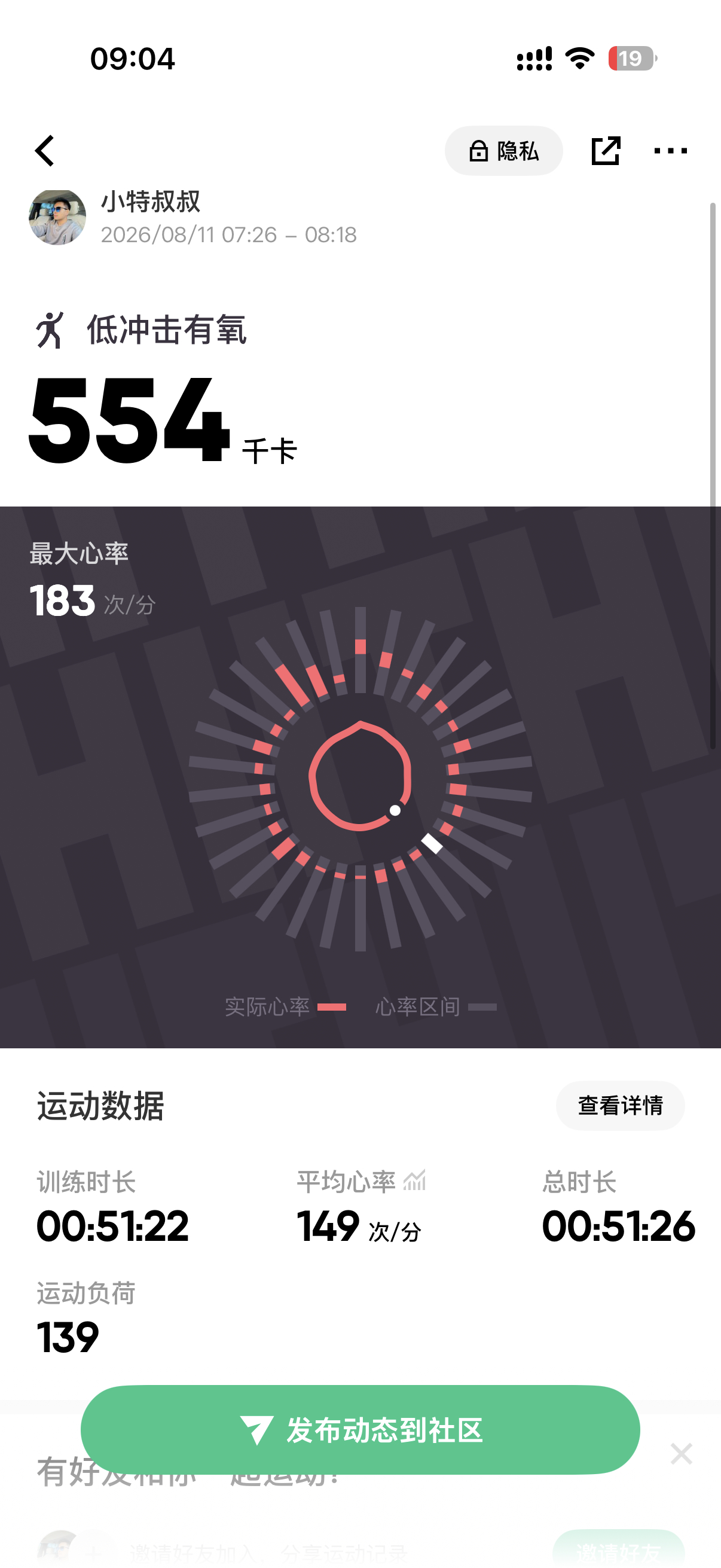 GPT 给的训练计划，我一套练下来大概把之前的消耗给 Double 了感觉这搞完