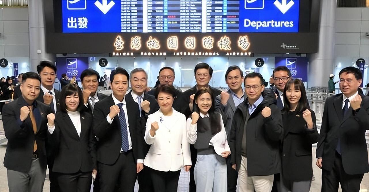 国民党籍台中市长卢秀燕大阵仗访美，展现了她对2028的强烈意愿台湾卢秀燕
2月1