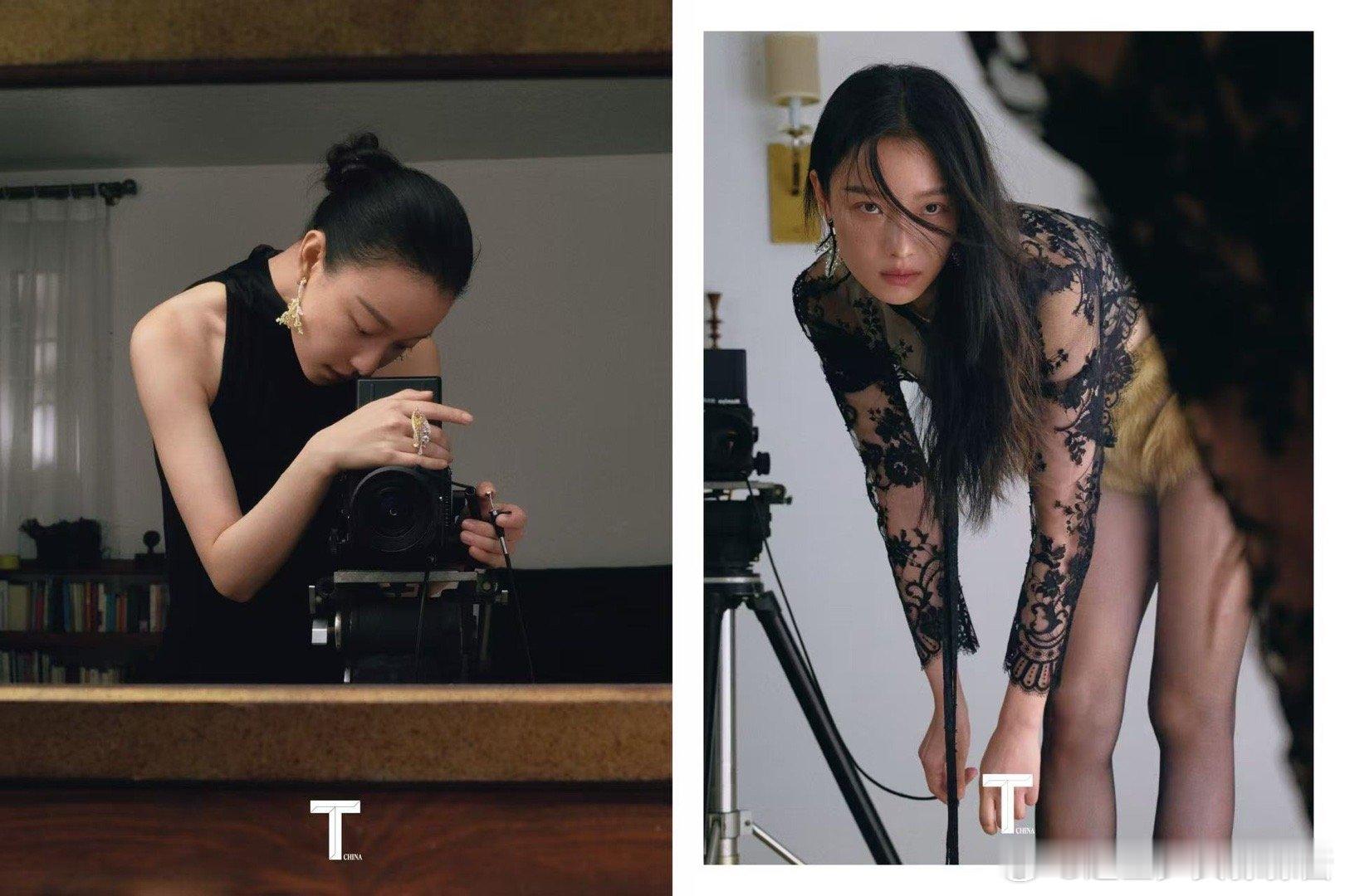 倪妮 ✖️《T》11月刊封面所见即所感💡所拍即所想执镜掌控每帧📷NI的风景 