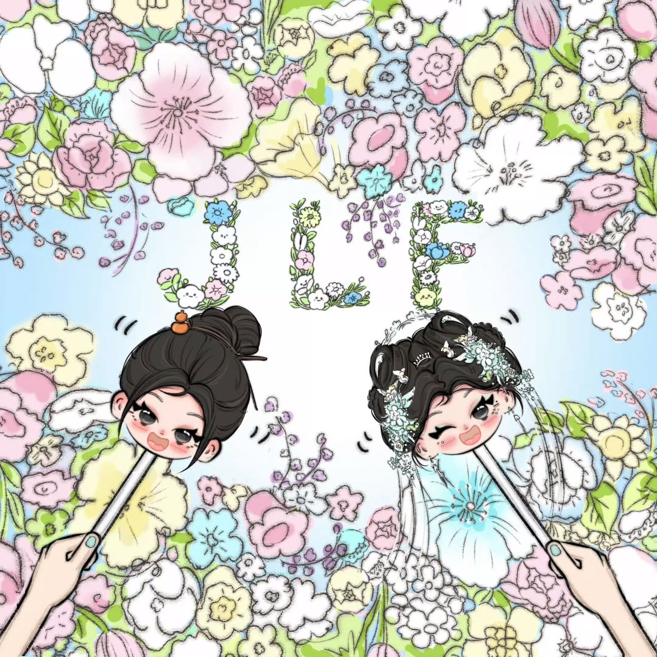 鞠婧祎鞠婧祎姜黎非鞠婧祎千香 好萌啊啊啊啊啊啊啊！橘室——姜黎非应援版 
