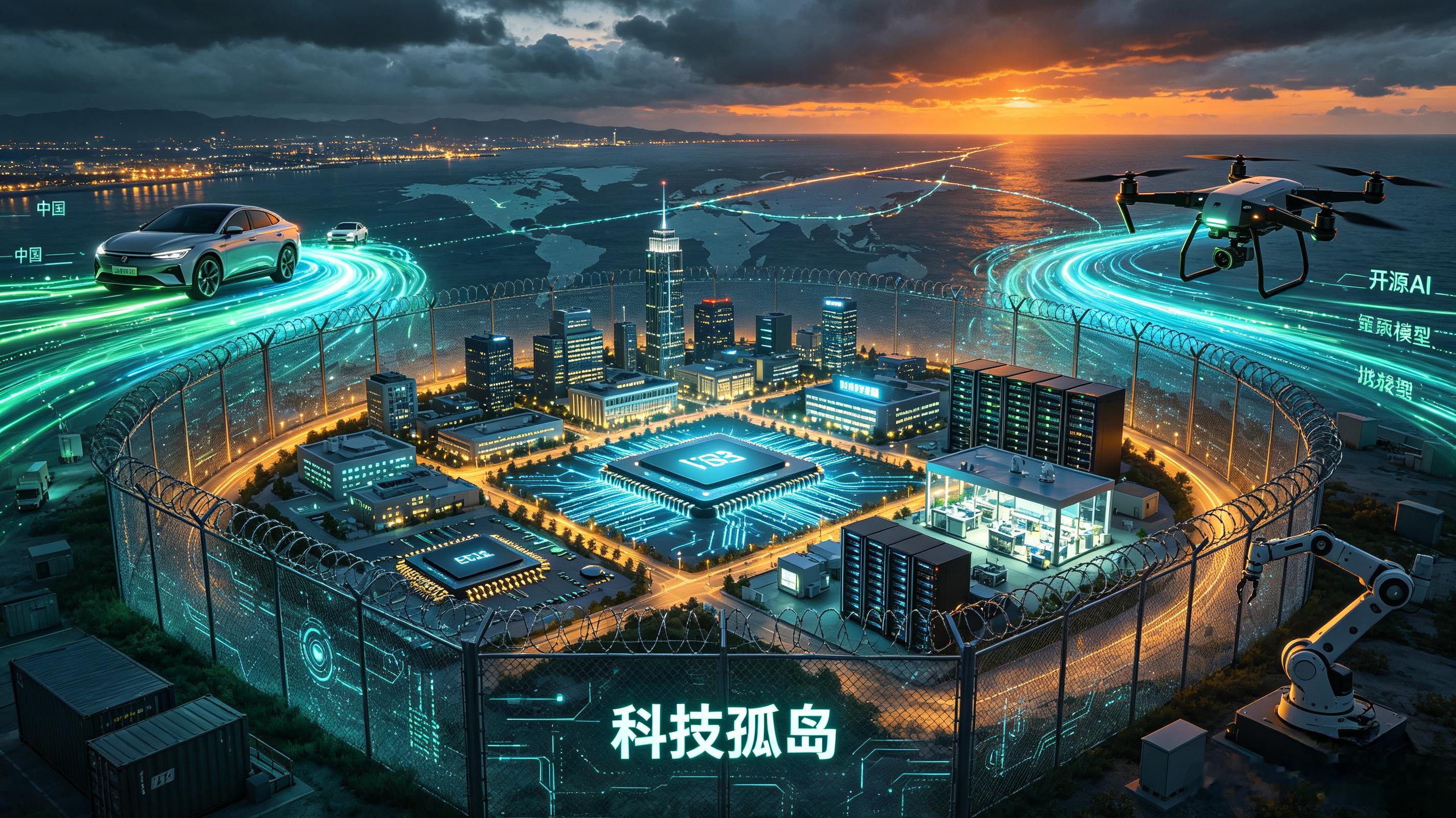 走向科技孤岛？美国封锁中国正在反噬自身！2026年8月17日，加州大学圣地亚哥分