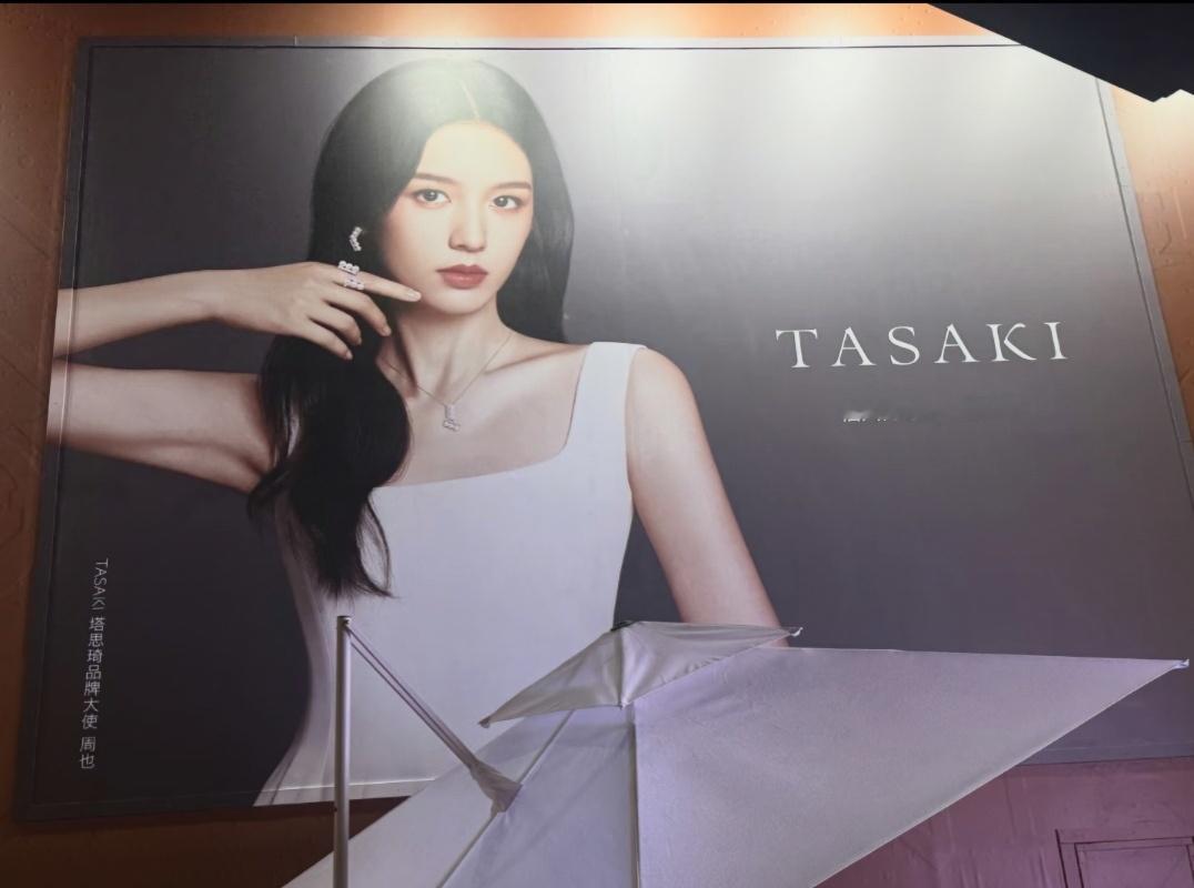 TASAKI到底给周也铺了多少地广 