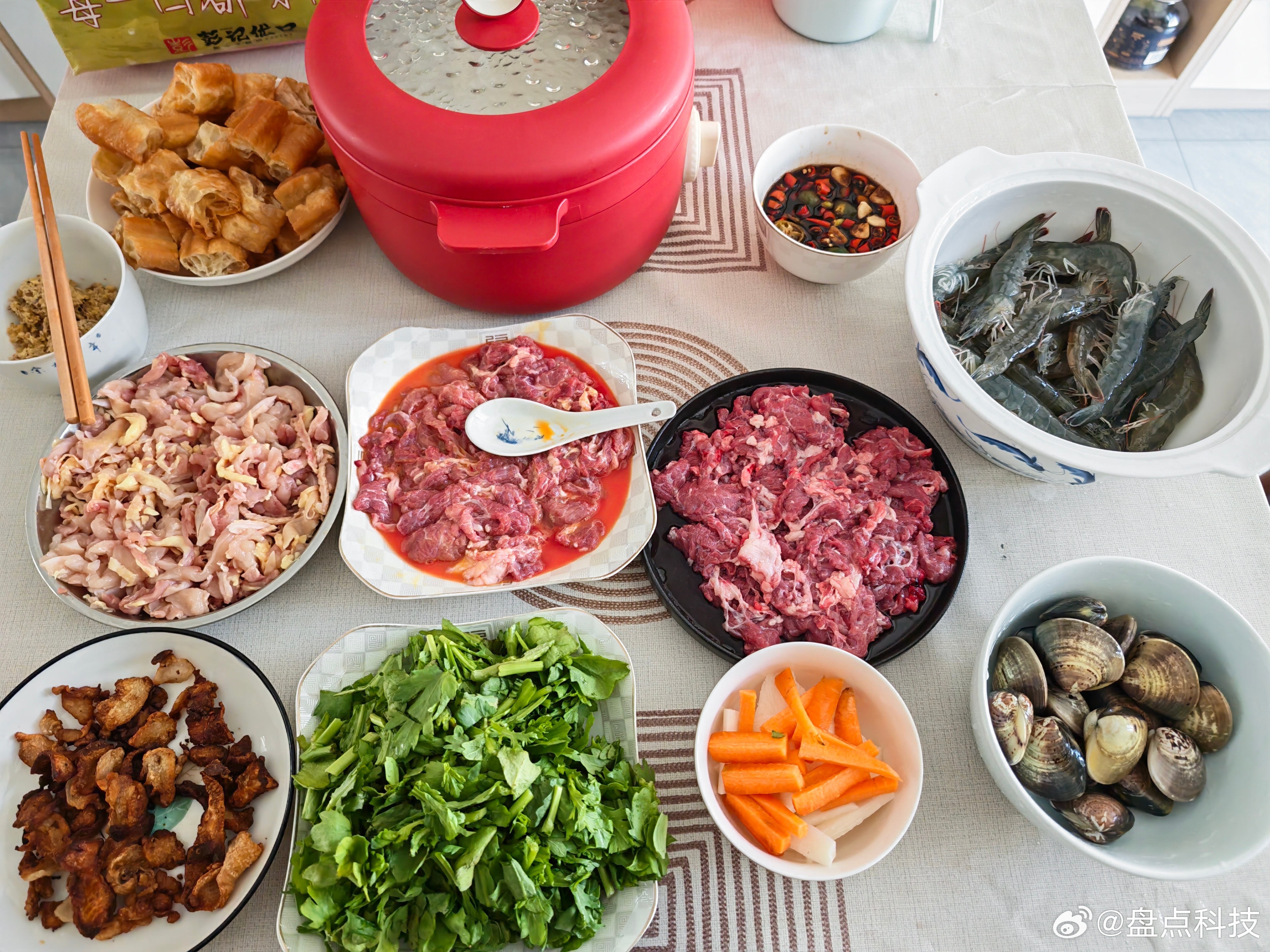 家常版粥底火锅想吃吗 