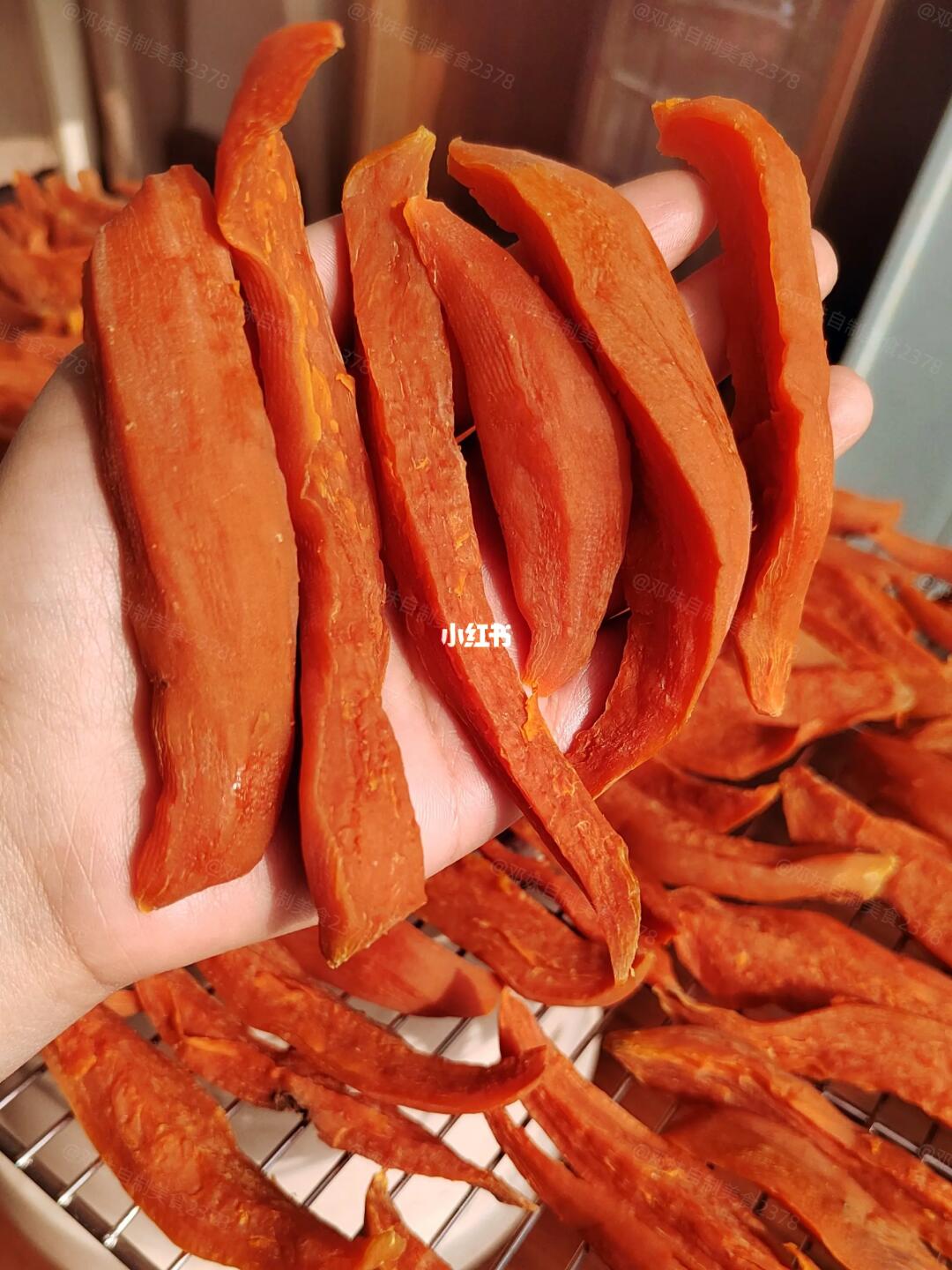 我妈做了40年🉐红薯干❗巨软糯香甜有嚼劲