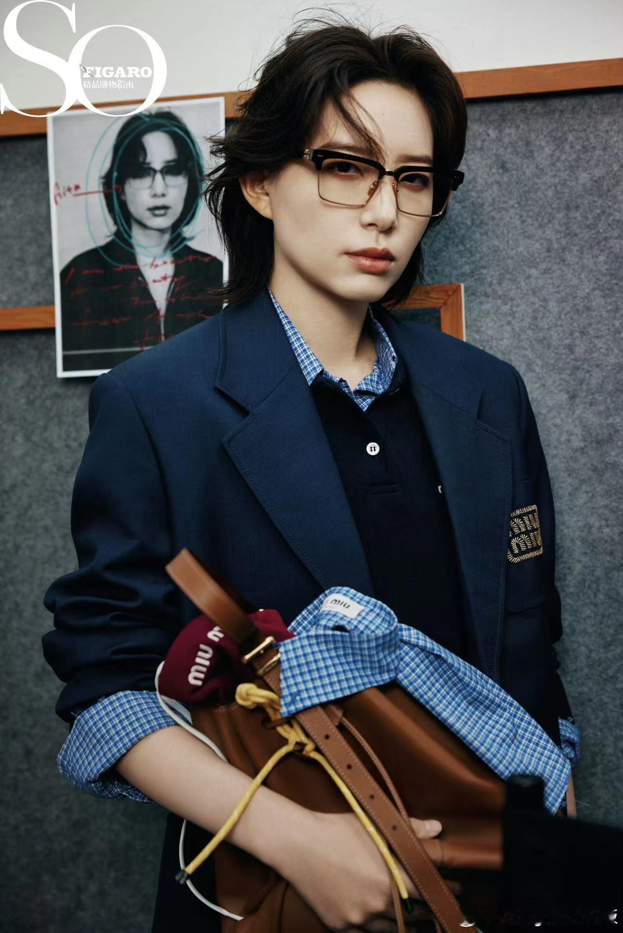 #找对风格的李斯丹妮##李斯丹妮最近风格# 《SoFigaro》中文版杂志封面大