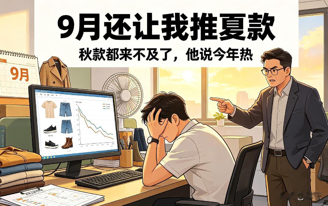9月还硬让推夏款！做代运营最怕这种自我麻痹的山东店主！真的越做代运营越崩溃，每年