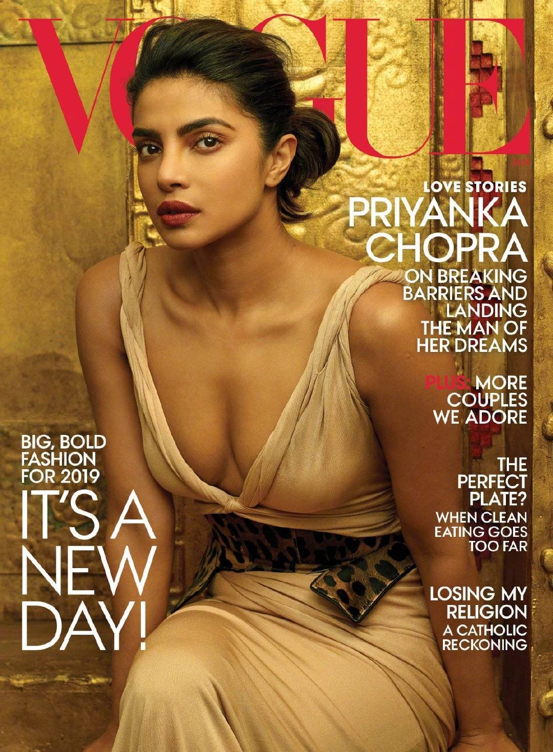 Priyanka Chopra ，感受一下姐彪悍的封面战绩 ！和多数亚洲名人以本